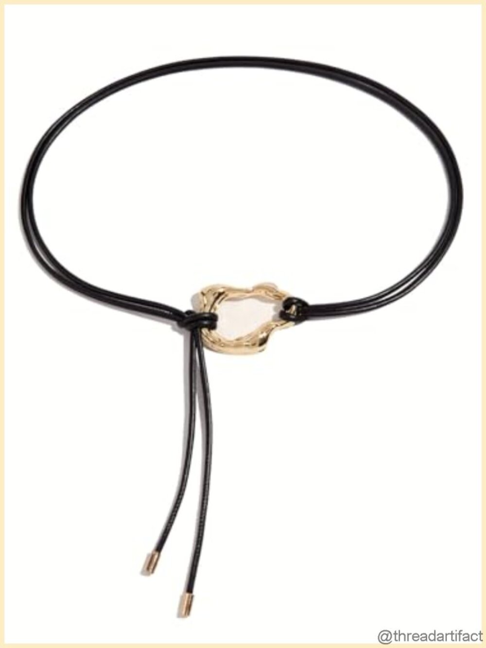Women PU Leather Double Strap Skinny Belt Tie Knot Buckle Adjustable